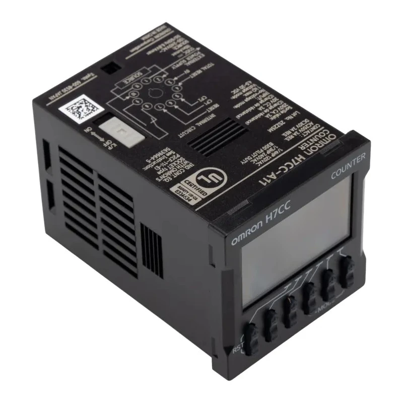 Omron Digital Counter Multifunction 6 Digit LCD 10000 Hz 240V AC H7CC-A