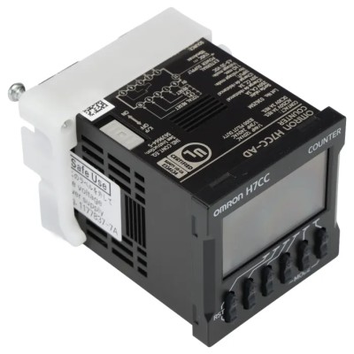 Omron Digital Counter 6 Digit 10mm Height External Reset 12-48V DC 24V AC H7CC-AD