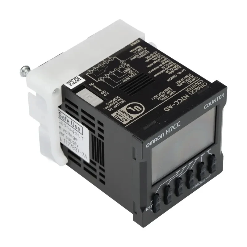 Omron Digital Counter 6 Digit 10mm Height External Reset 12-48V DC 24V AC H7CC-AD