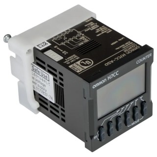 Omron Digital Counter 6 Digit LCD Display 24V AC 60Hz Flush Mount H7CC-ASD