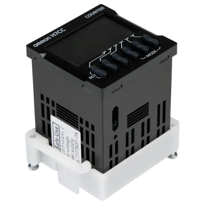 Omron Digital Counter 6 Digit LCD Display 24V AC 60Hz Flush Mount H7CC-ASD