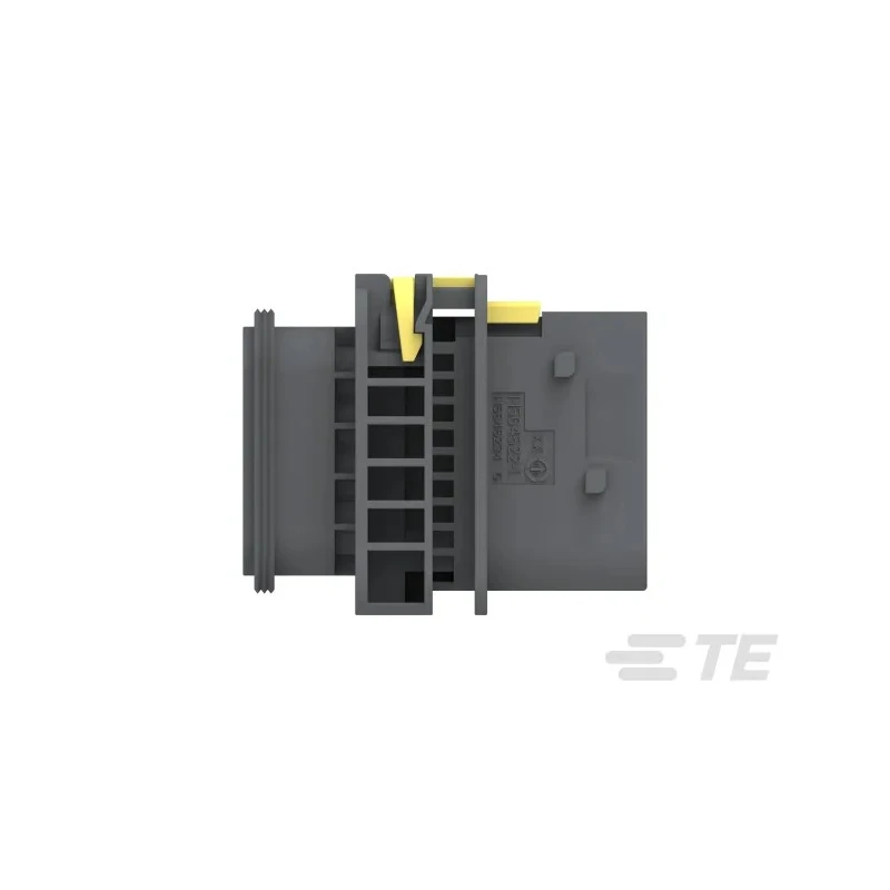 TE Connectivity HDSCS Fibreglass Reinforced Polybutylene Terephthalate Male 8 Way Housing for Male Terminals 1-1564522-1