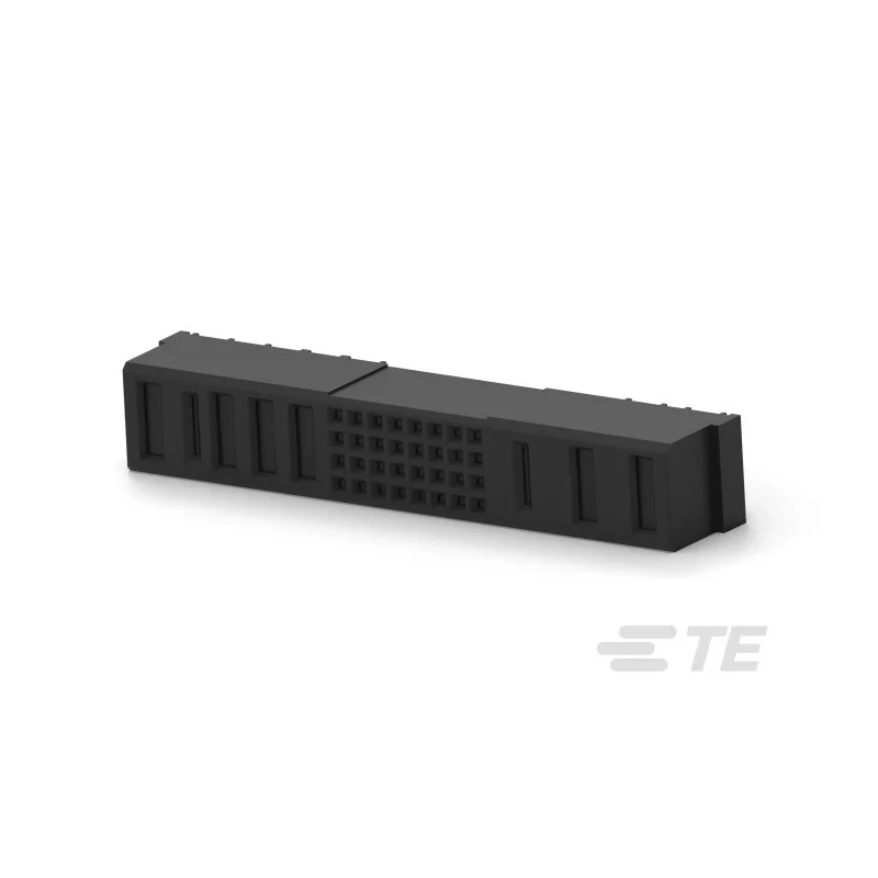 TE Connectivity Multi-Beam XLE Series Heavy Duty Power Connector 40-Contact 4 Row Through Hole Vertical PCB 300V 1-6450869-4