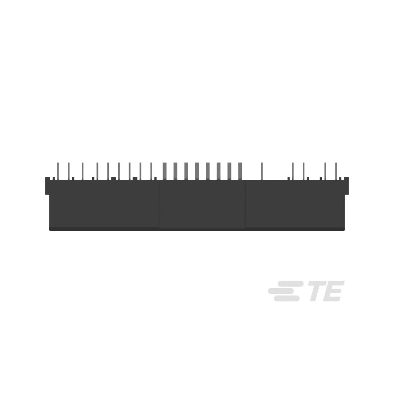 TE Connectivity Multi-Beam XLE Series Heavy Duty Power Connector 40-Contact 4 Row Through Hole Vertical PCB 300V 1-6450869-4