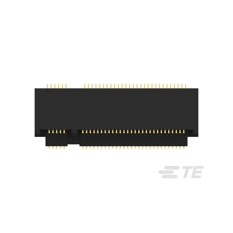 TE Connectivity M.2 NGFF Series Right Angle Edge Connector, PCB Mount, 67 Contacts, 0.5 mm Pitch, 2 Row 2199230-5