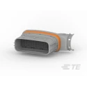 TE Connectivity LEAVYSEAL Fibreglass Reinforced Polybutylene Terephthalate Male 62 Way Housing for Male Terminals 2-1718324-1