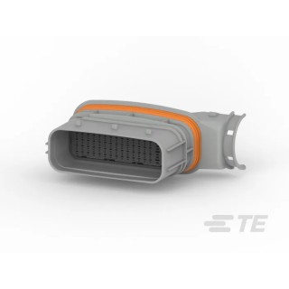 TE Connectivity LEAVYSEAL Fibreglass Reinforced Polybutylene Terephthalate Male 62 Way Housing for Male Terminals 2-1718324-1