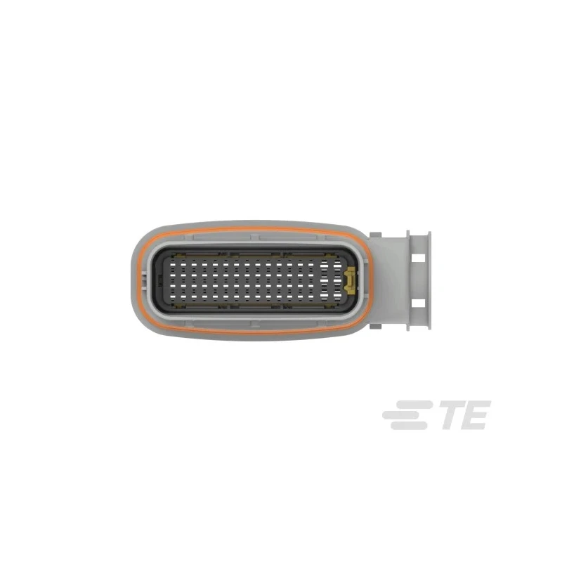 TE Connectivity LEAVYSEAL Fibreglass Reinforced Polybutylene Terephthalate Male 62 Way Housing for Male Terminals 2-1718324-1