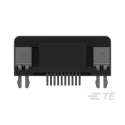TE Connectivity 15 Way Right Angle 2.29 mm Pitch D-Sub PCB Connector with Board Lock Male 2311774-1