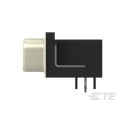TE Connectivity 15 Way Right Angle 2.29 mm Pitch D-Sub PCB Connector with Board Lock Male 2311774-1