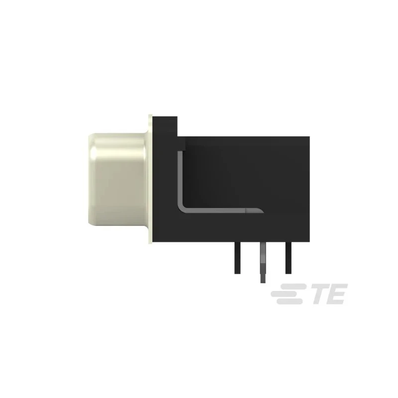 TE Connectivity 15 Way Right Angle 2.29 mm Pitch D-Sub PCB Connector with Board Lock Male 2311774-1