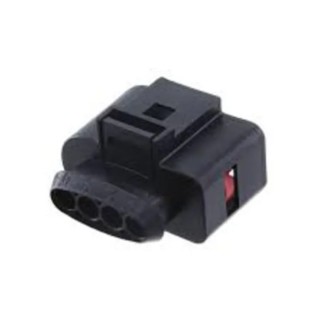 TE Connectivity Junior Power Timer (JPT) Fibreglass Reinforced Polybutylene Terephthalate Female 4 Way Housing 638245-1