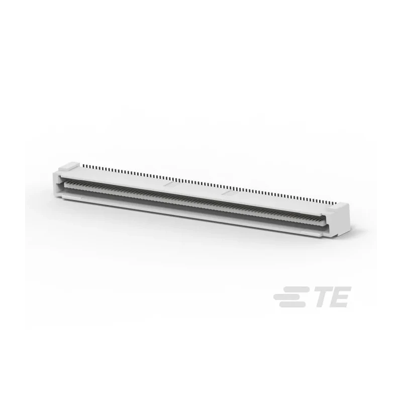TE Connectivity Free Height Series Vertical PCB Header 160 Contacts 0.8 mm Pitch 2 Row Shrouded 3-5177986-8