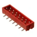 TE Connectivity Micro-MaTch Series Vertical Surface PCB Header 10 Contact 1.27 mm Pitch 2 Row Shrouded 8-338728-0