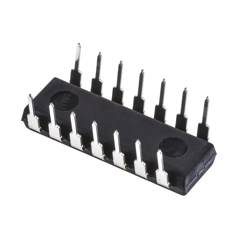 Texas Instruments Inverter 6 Elements CMOS Push Pull 14-Pin PDIP SN74HC04N