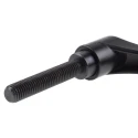 RS PRO Clamping Lever, M12 Thread Size x 63 mm Thread Length, Die Cast Zinc Handle, Steel Shaft, Black 478-135