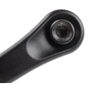 RS PRO Clamping Lever, M12 Thread Size x 63 mm Thread Length, Die Cast Zinc Handle, Steel Shaft, Black 478-135