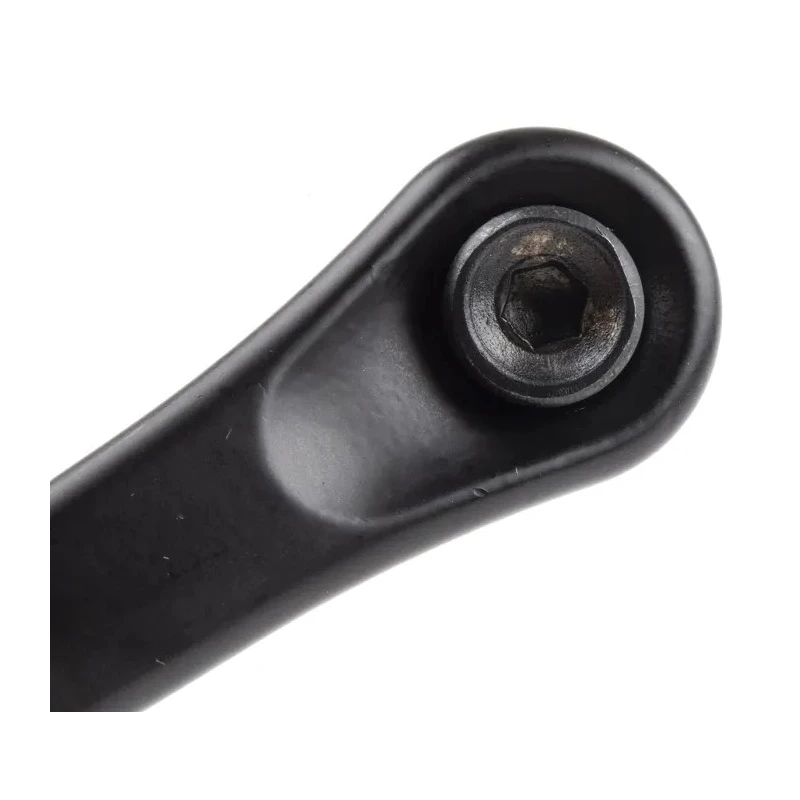 RS PRO Clamping Lever, M12 Thread Size x 63 mm Thread Length, Die Cast Zinc Handle, Steel Shaft, Black 478-135