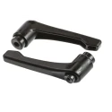 RS PRO Steel Clamping Lever M6 x 10 mm Black Die Cast Zinc Handle Steel Insert 478-539