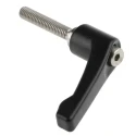RS PRO Stainless Steel Clamping Lever, M6 x 32 mm, Die Cast Zinc Handle, Steel Shaft 478-860