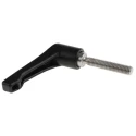 RS PRO Stainless Steel Clamping Lever, M6 x 32 mm, Die Cast Zinc Handle, Steel Shaft 478-860