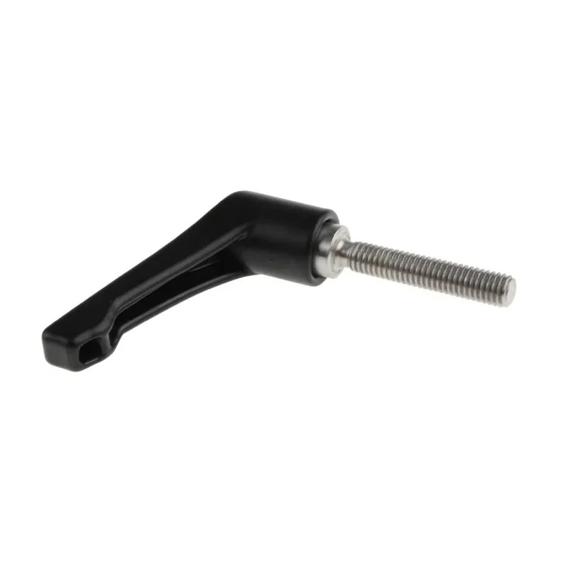 RS PRO Stainless Steel Clamping Lever, M6 x 32 mm, Die Cast Zinc Handle, Steel Shaft 478-860