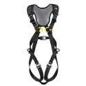 Petzl Safety Harness 100 kg Max, Harness Size 2, Yellow Black Polyester Nylon Strap with Steel Aluminium Buckles C073CA02