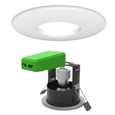 4lite UK LED 4.9 W Smart Ceiling Light, 220-240V, IP65, 6500K 4L1/2210