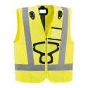 Petzl Safety Harness 380 kg Weight Capacity Size 1 Yellow Torso Adjustable Straps C073GA00