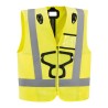 Petzl Safety Harness 380 kg Weight Capacity Size 1 Yellow Torso Adjustable Straps C073GA00