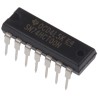 Texas Instruments 4 2-Input NAND Logic Gate, 14-Pin PDIP, SN74HCT00N