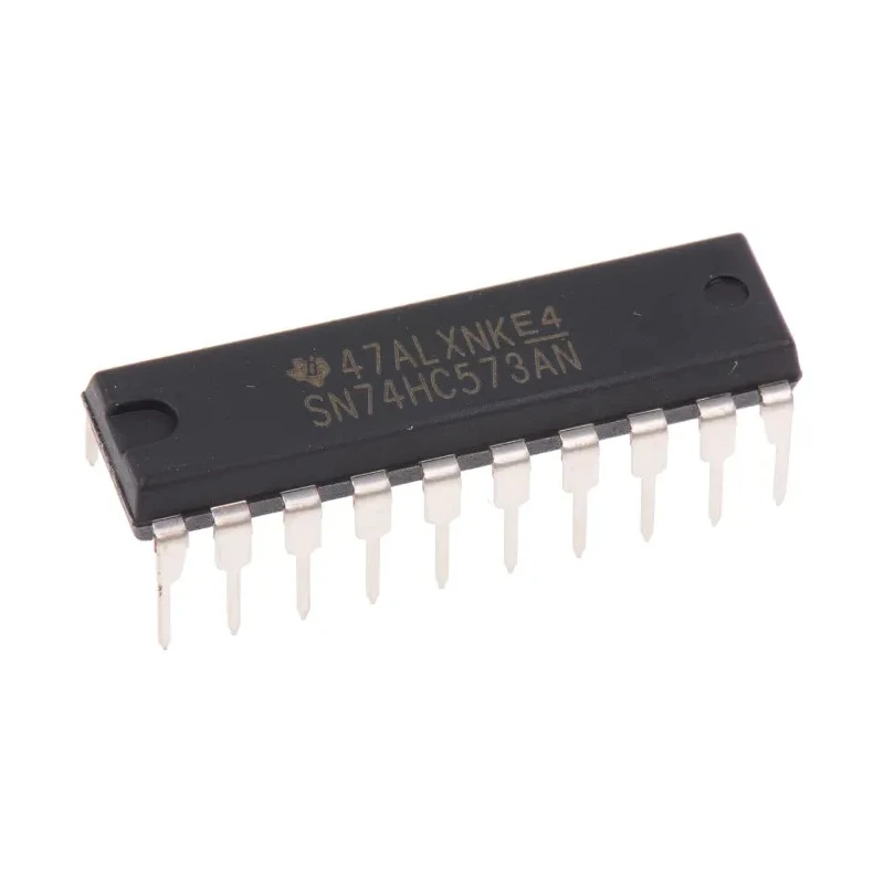 Texas Instruments 8-Bit Transparent Latch Logic IC 3 State Output, 20-Pin PDIP SN74HC573AN