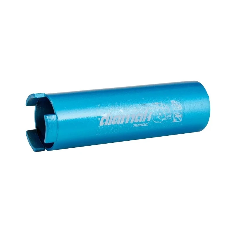 Makita Diamond Tipped 52 mm Diameter Dry Diamond Core Hole Saw, 150mm Length, 0.5in Shank Size P-64113