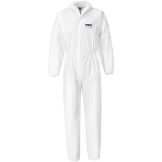 Portwest BizTex Microporous White Anti-Static Coverall ST40WHRXXL