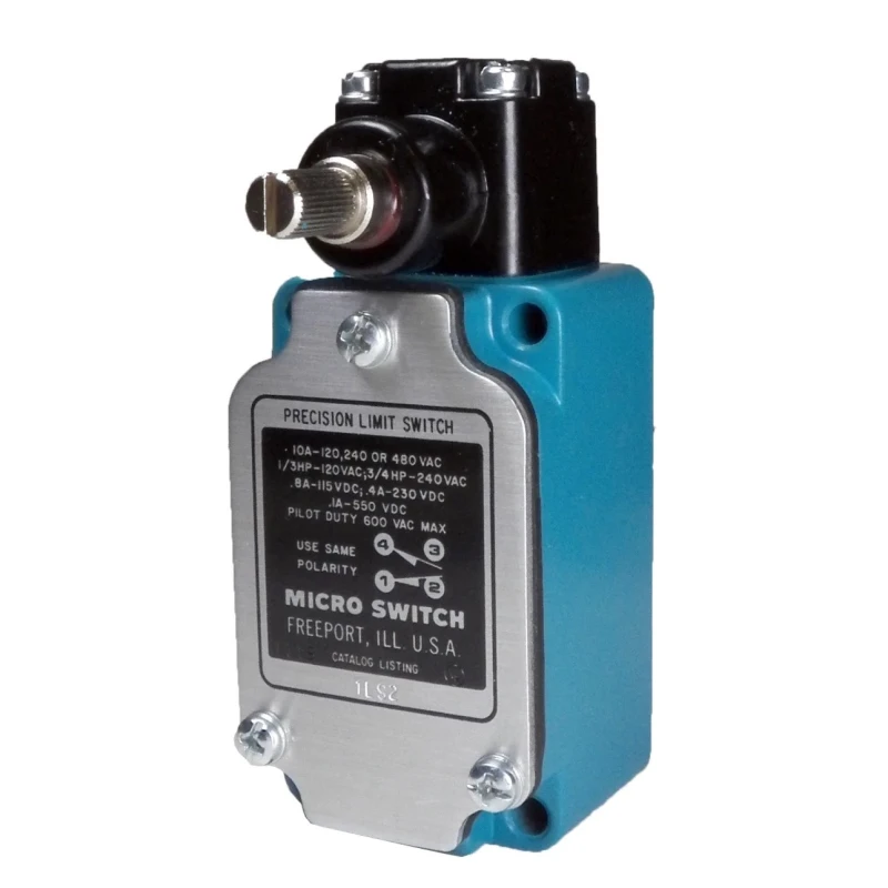 Honeywell Technologies LS Series Roller Lever Limit Switch SPDT 240V 10A IP67 Die Cast Zinc Housing 1LS243-4PG