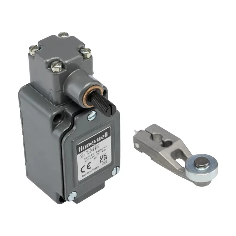 Honeywell Technologies LS Series Roller Lever Limit Switch, SPDT, IP67, Die Cast Zinc Housing, 240V AC, 10A 1LS244-4PG