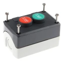 Schneider Electric Harmony Spring Return Enclosed Push Button Polycarbonate IP67 IP69K IP66 XALD215