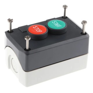 Schneider Electric Harmony Spring Return Enclosed Push Button Polycarbonate IP67 IP69K IP66 XALD215