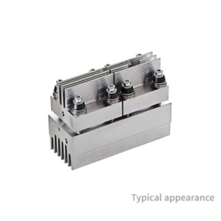 Infineon Thyristor Module 1600 V 21 kA, 2180 A Rated Average On-State Current, 8-Pin STT2200N16P55XPSA1