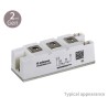 Infineon Thyristor Module 1600 V 5.2 kA 160 A 145 mA 1.82 V 7-Pin TD160N16SOFHPSA1