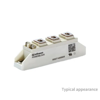 Infineon Thyristor Module 1600 V, 1.5 kA Surge Current, 90 A Rated Average On-State Current TT60N16SOFHPSA1