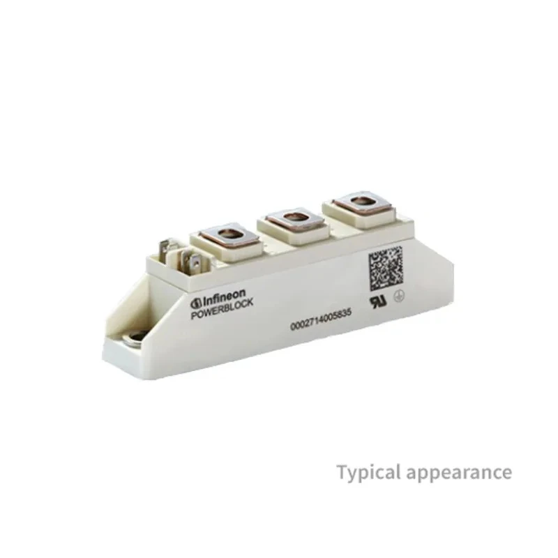 Infineon Thyristor Module 1600 V, 1.5 kA Surge Current, 90 A Rated Average On-State Current TT60N16SOFHPSA1