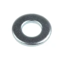 RS PRO Steel Bright Zinc Washers M4 Compatible Screw/Bolt Size DIN 125A 0.8mm Thickness 525-925