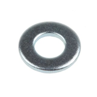 RS PRO Steel Bright Zinc Washers M4 Compatible Screw/Bolt Size DIN 125A 0.8mm Thickness 525-925
