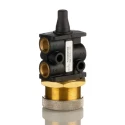 Norgren Button Mechanical Valve 304 Series, G 1/8 Port, 3/2 Function, Polyamide Body, Black Button, Model 03041402