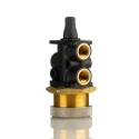 Norgren Button Mechanical Valve 304 Series, G 1/8 Port, 3/2 Function, Polyamide Body, Black Button, Model 03041402