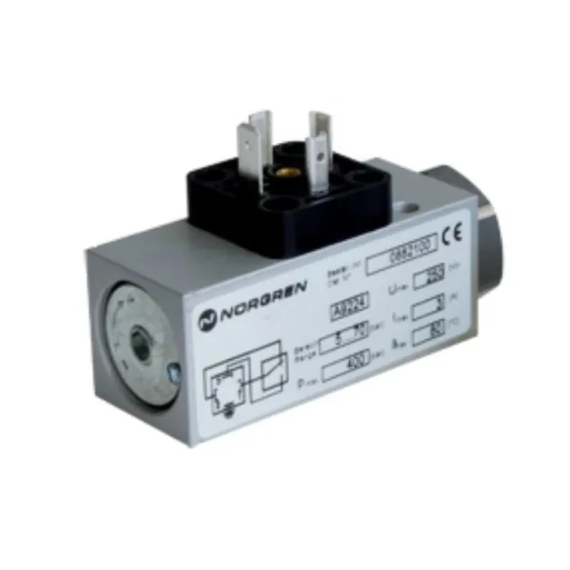 Norgren Pneumatic Pressure Switch G1/4 Thread, Accuracy ±3% Vacuum ±4% Final Value, Max Pressure 160bar 0882200000000000