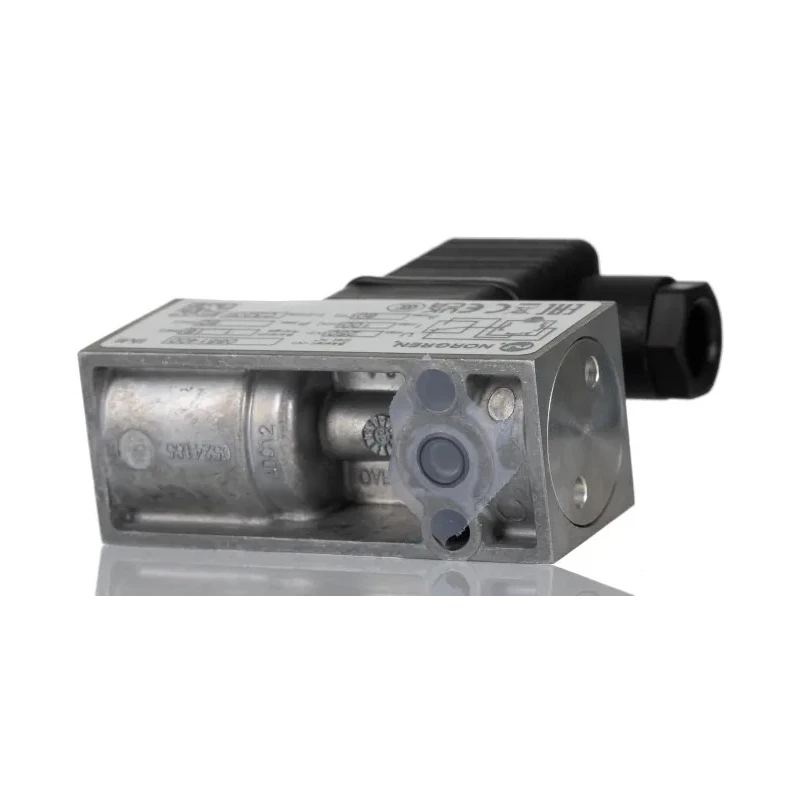 Norgren Electromechanical Pressure Switch with Micro Switch and Gold Plated Contact, DIN En 175301 803 0881400000000000