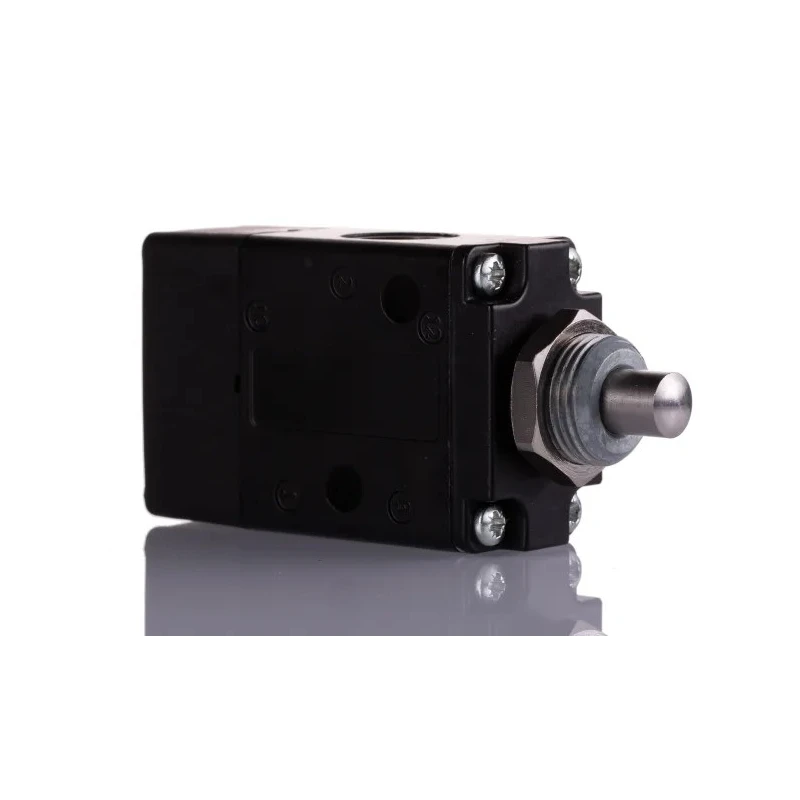 Norgren Plunger Mechanical Valve 306 Series G G 1/4 3/2 Function Zinc Body 0 to 10 bar 965 L/min 03060002