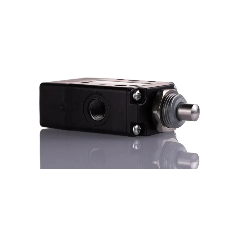 Norgren Plunger Mechanical Valve 306 Series G G 1/4 3/2 Function Zinc Body 0 to 10 bar 965 L/min 03060002